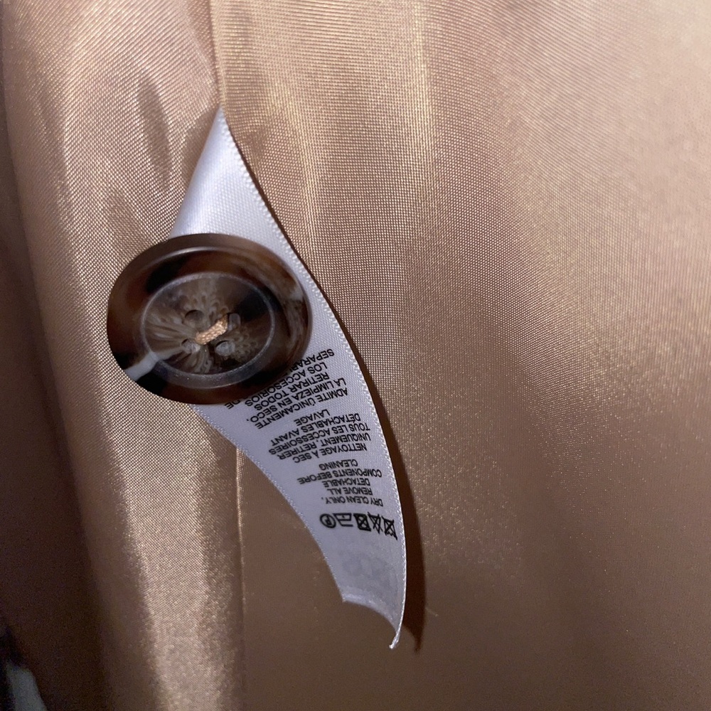 ASOS Maternity Tan Trench Coat - Picture 8 of 8